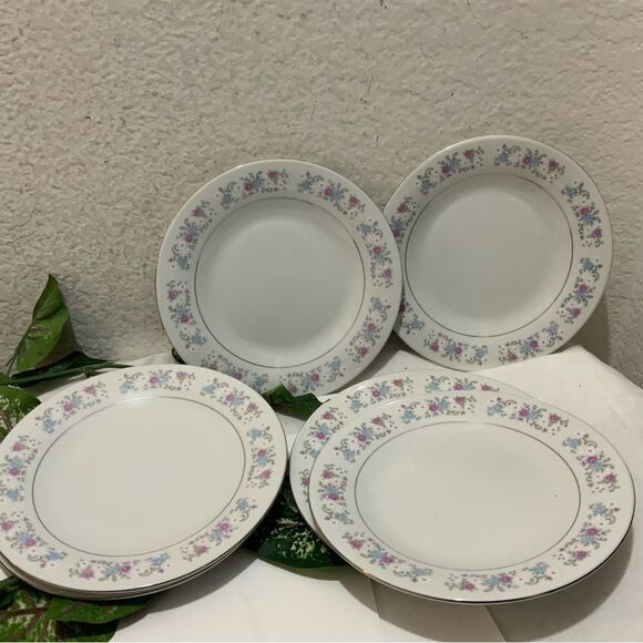 Set of 6 Dynasty Fine China Rapture Salad Plate (7 1/8") G16 - Picture 3 of 7
